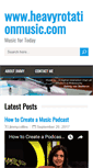 Mobile Screenshot of heavyrotationmusic.com